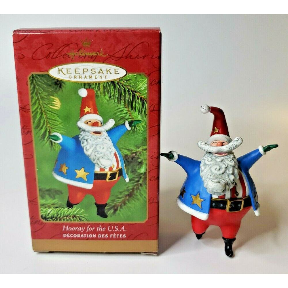 2000 Hallmark‎ Keepsake Ornament Hooray For The U.S.A U119/68281